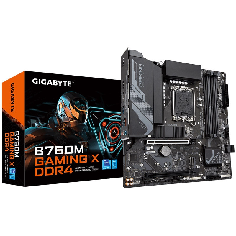 GIGABYTE INTEL MB B760 GAMING X DDR5, 4*DDR5 7600MHz, Triple M.2, RAID, DP/HDMI, USB 3.2, LGA 1700